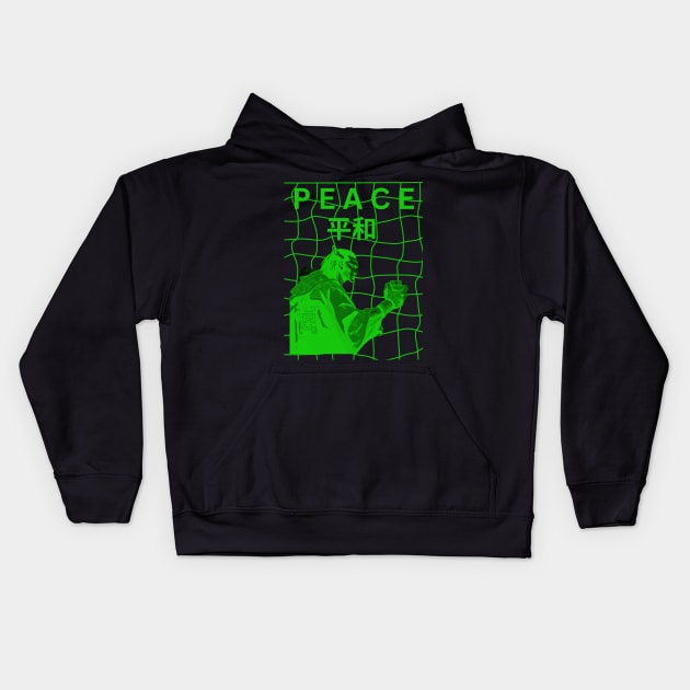 Peace Kids Hoodie by Tanguarts